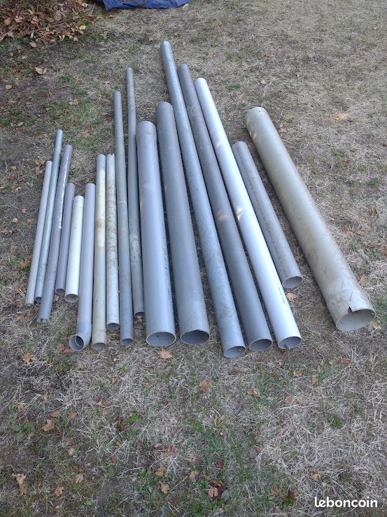 Lot de tuyaux en pvc (image 1)