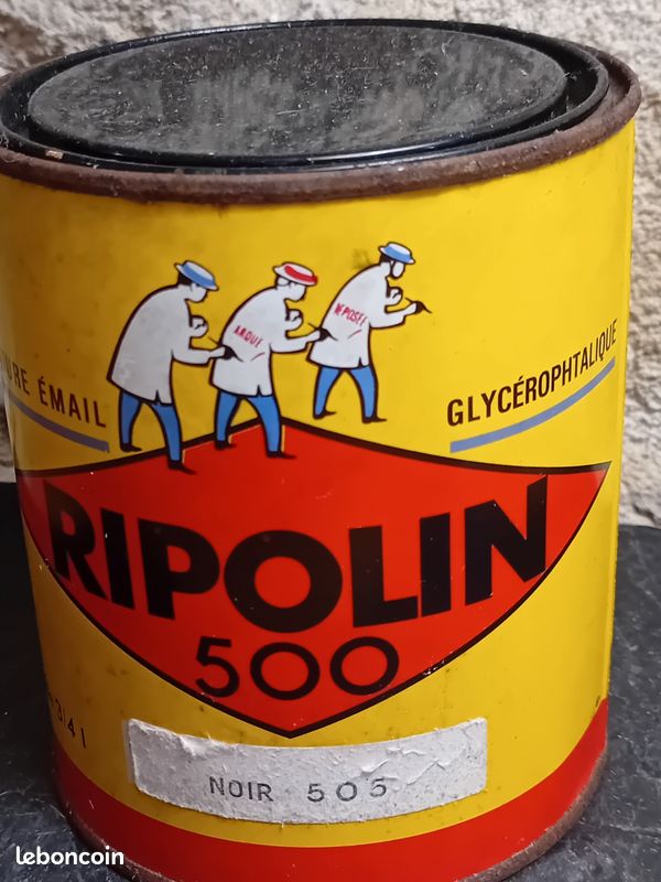 Ancien pot de peinture ture RIPOLIN (image 2)
