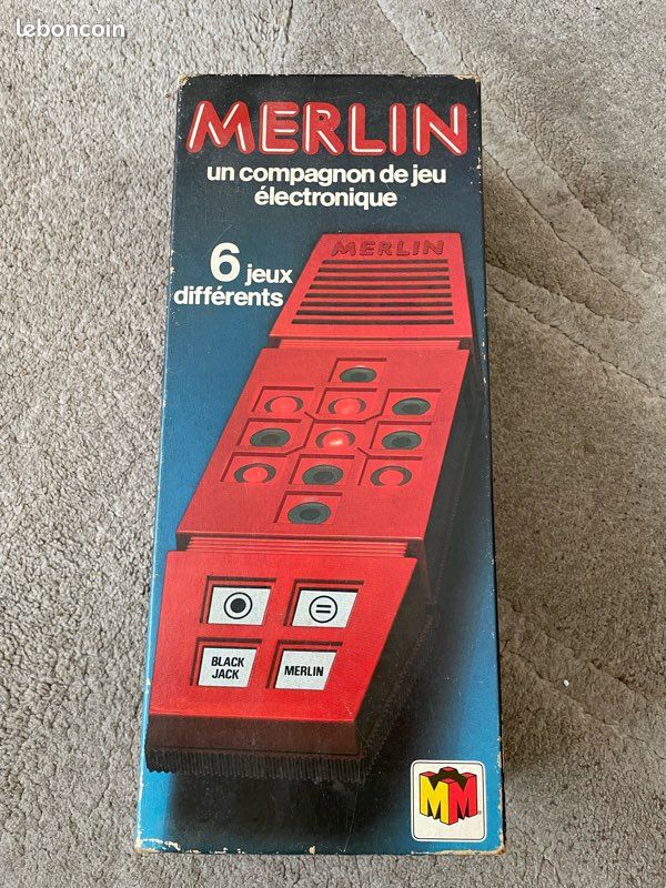 VINTAGE: JEU ÉLECTRONIQUE Miro: modèle Merlin 6 jeux différents EUR 40,00 - FR
