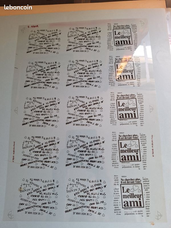 Serigraphie meilleur ami (image 4)
