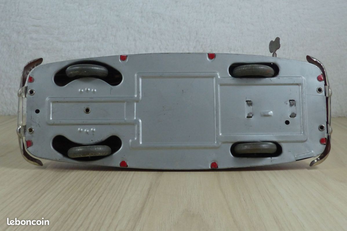 JOUET ANCIEN VOITURE Mecanique En Tole Memo 306Mm75 Avec Boite Garage D' origine EUR 125,00 - FR