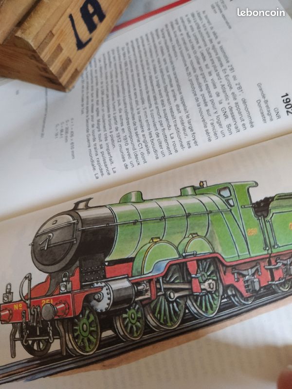 Livre locomotives à vapeur, collection petite encyclopédie (image 2)