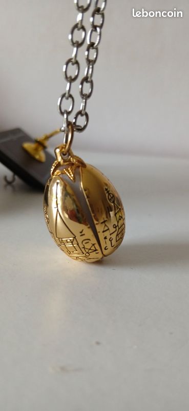 Collier Harry Potter - Oeuf D'Or Pendenti - Noble Collection - Neuf