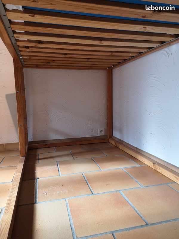 Lit mezzanine (bonne base cabane) (image 3)