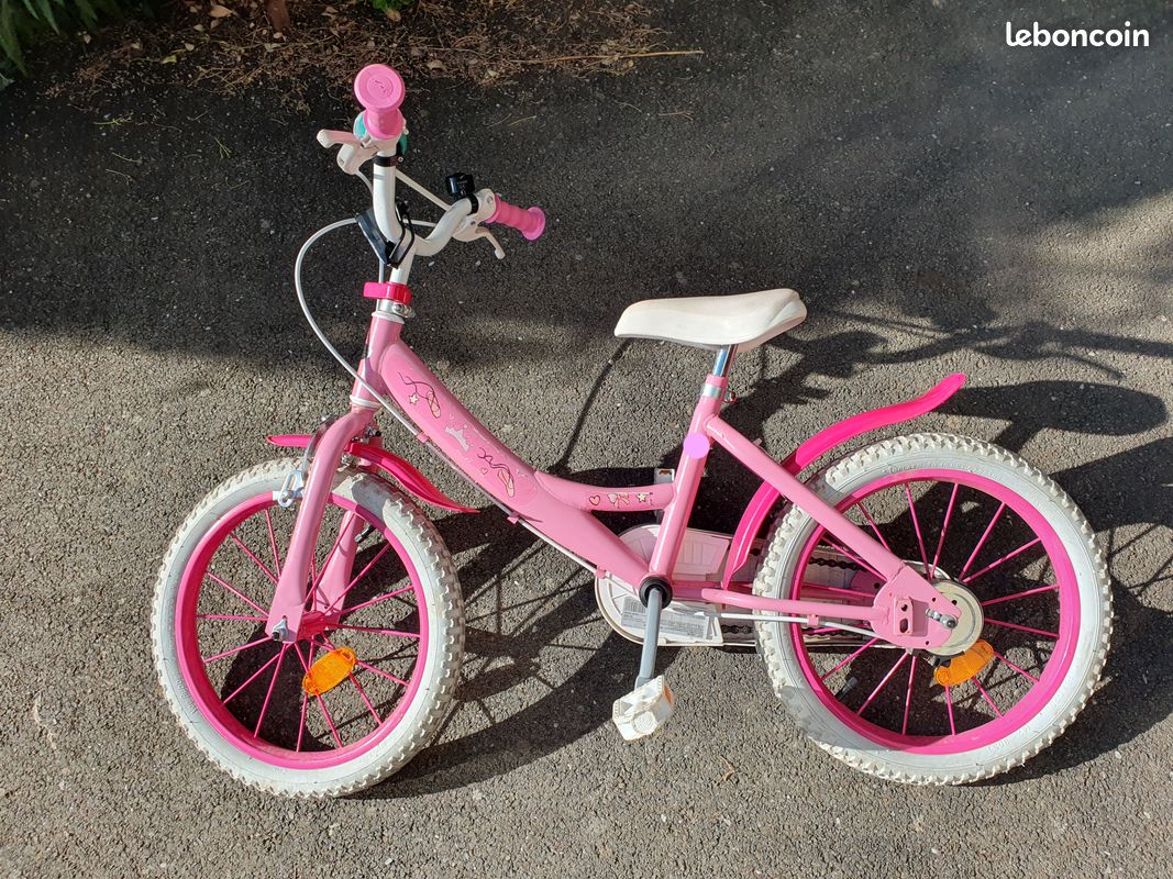 Desnysmf 16 pouces Vélo enfant pour garçon et fille, vélo unisexe, avec stabilisateurs, hauteur de siège et d'accoudoir réglables, Rose Desnysmf 16 pouces Vélo enfant pour garçon et fille, vélo unisexe, avec stabilisateurs, hauteur de siège et d'accoudoir réglables, Rose
