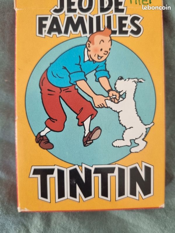 Jeu de cartes tintin 1993 Hergé (image 1)