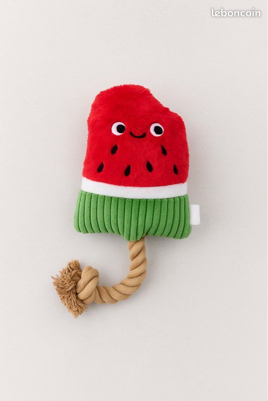 Jouet en Peluche Food Party Pastèque – Popsicle pour Chien (image 1)