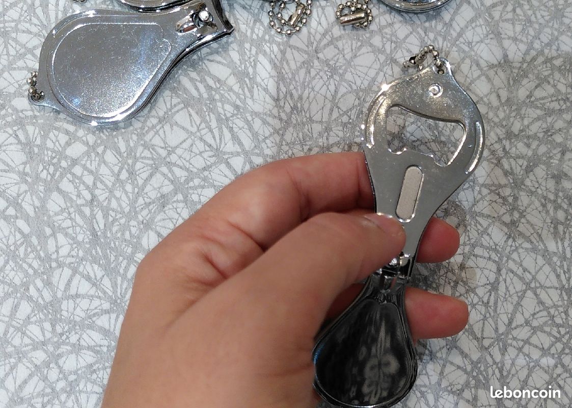 Coupe-ongles/décapsuleur en métal à décorer (image 2)