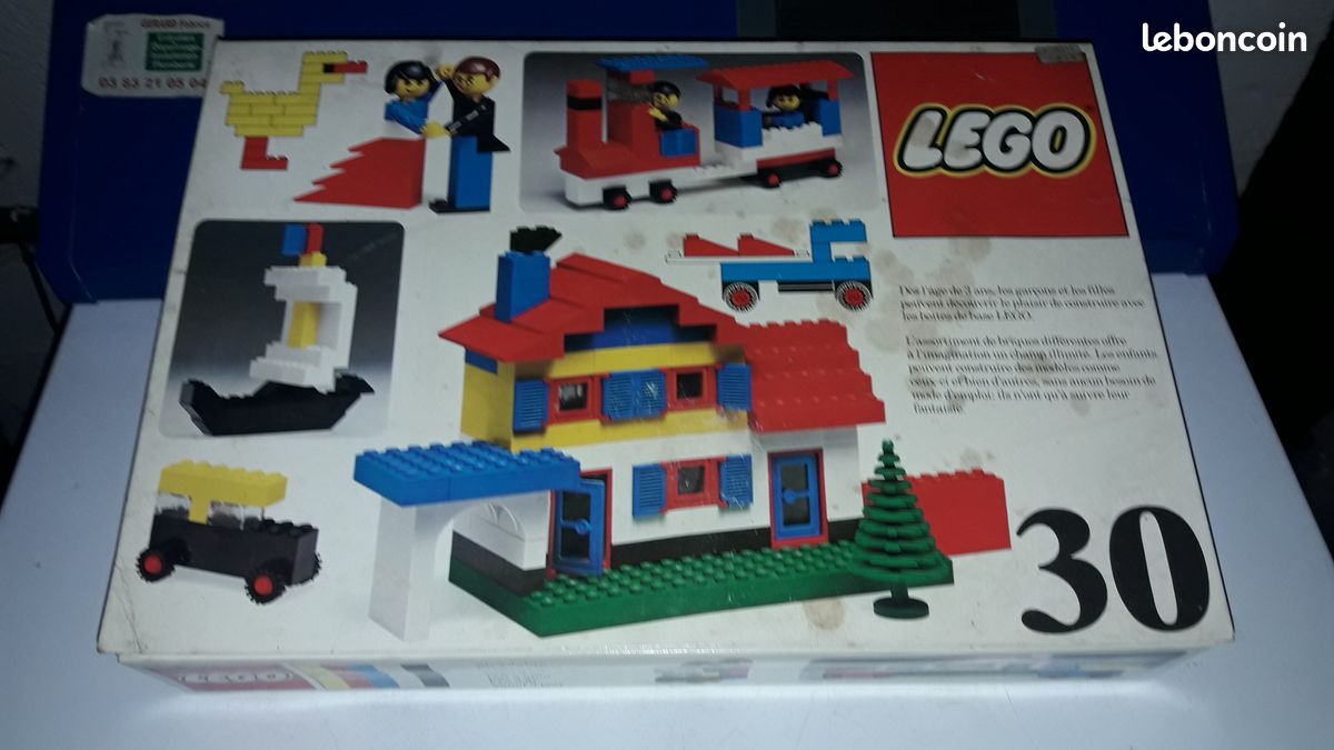Boîte de base n° 30 Lego (image 1)