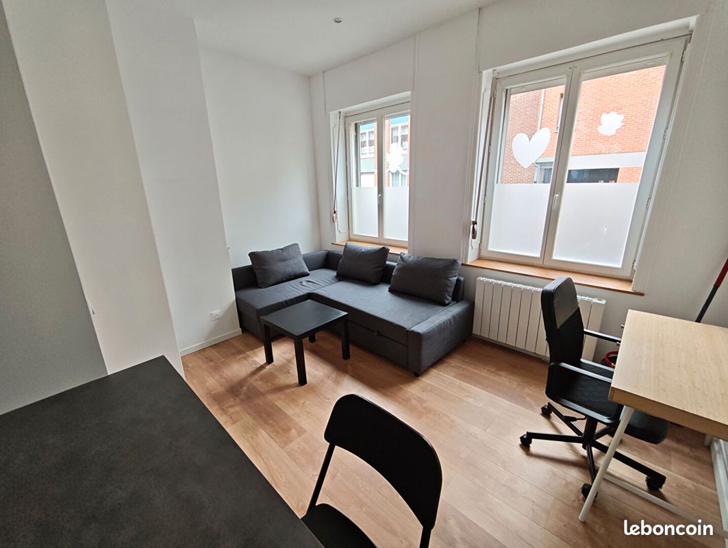 Appartement 1 pièce 18 m² · à Lille · 18 m² · 435 €/mois
