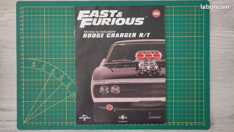 A collectible scale model Dodge Charger R/T from Altaya