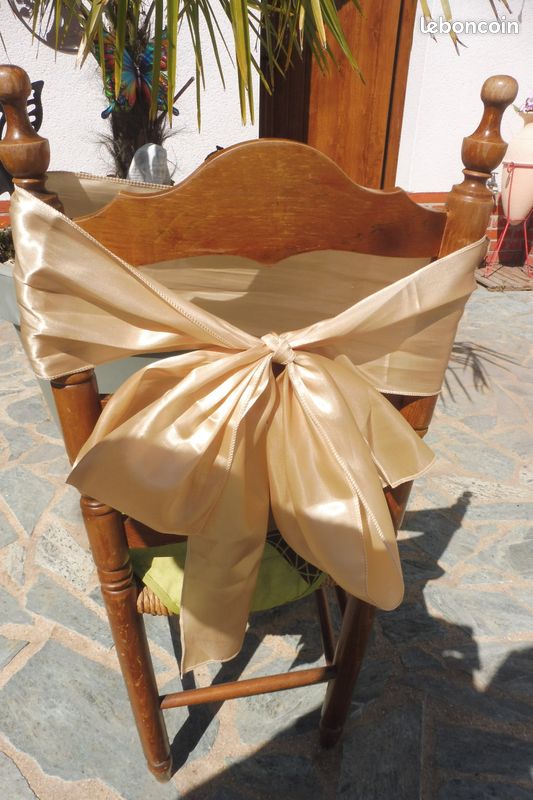 Noeux pour chaise pour mariage (image 1)