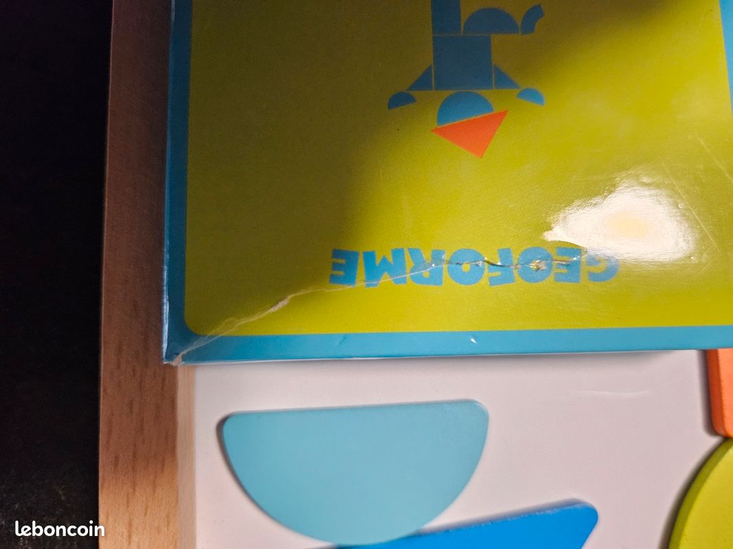 Mallette géoforme Oxybul en bois magnétique avec Magnets (image 3)