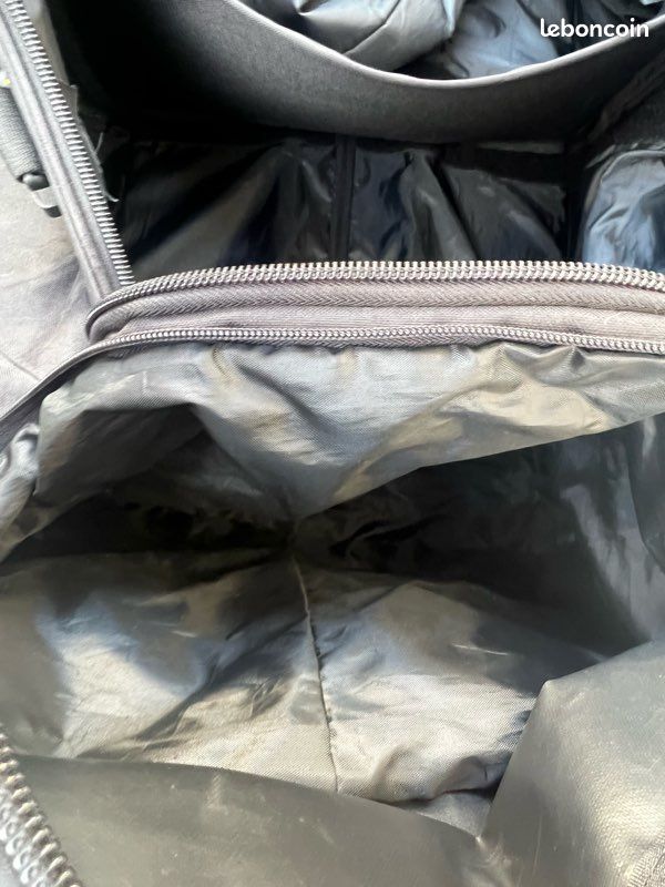 VPRO Sac De Transport Raquette Hockey Réglable - Noir/Jaune Intérieur Extérieur