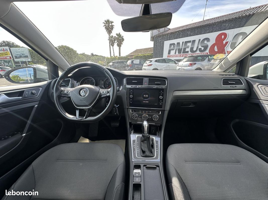 VOLKSWAGEN GOLF 1.6 TDI BV DSG 7 Carat 2017 PHASE 2 CARPLAY / CAMERA / FEUX LED (image 7)