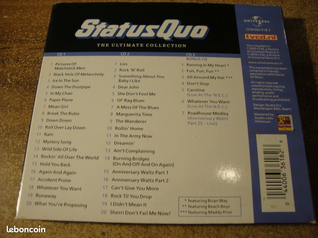 Status quo the ultimate collection (image 5)