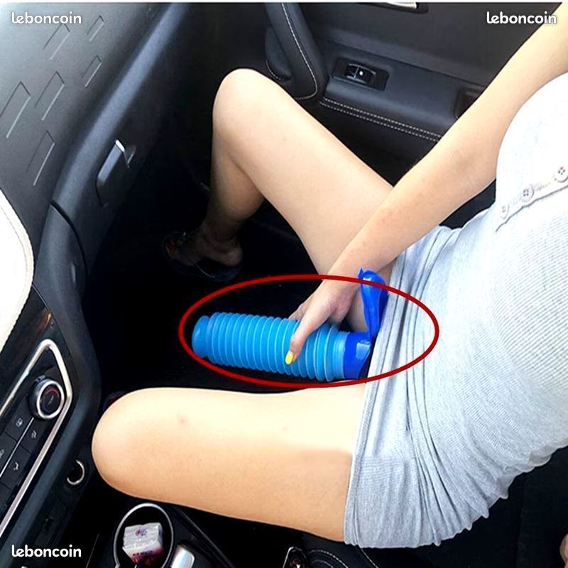 Urinoir Portable 750 ML Rétractable Bleu - Pour Enfants, Adultes, Camping, Voyage Et Voiture