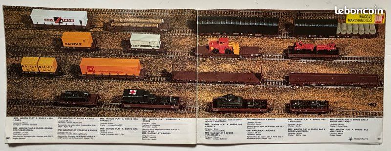 Catalogue De Collection Jouef Années 78/79 - Occasion Pour Collectionneurs De Trains Miniatures