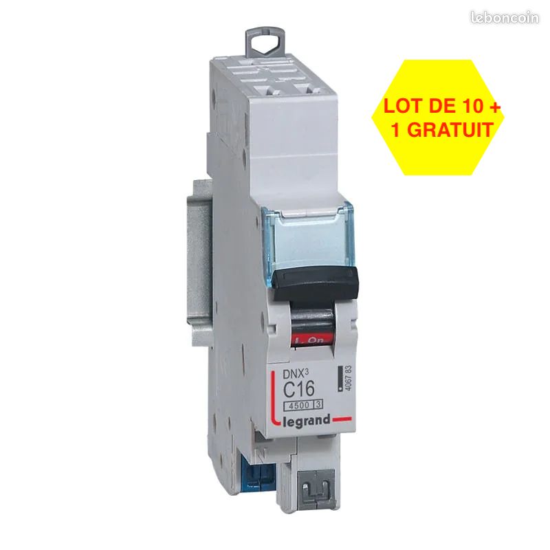 Lots de Disjoncteurs LEGRAND 10+1 OFFERT (image 1)