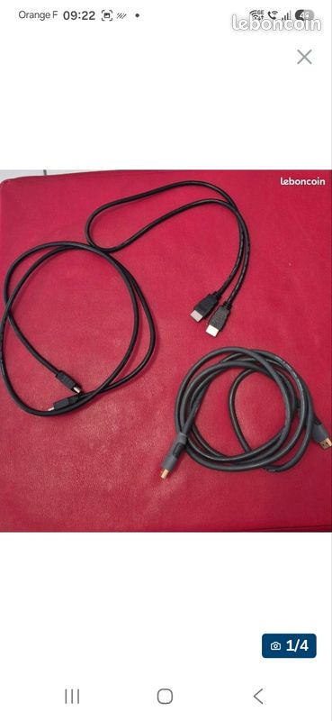 Gros lot de prises et cables divers (image 5)