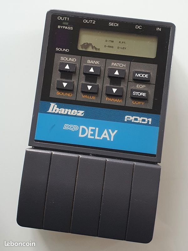 Ibanez PDD1 PDD PDD-1 Delay programmable vintage années 80 Japan pédale effet guitare (image 1)
