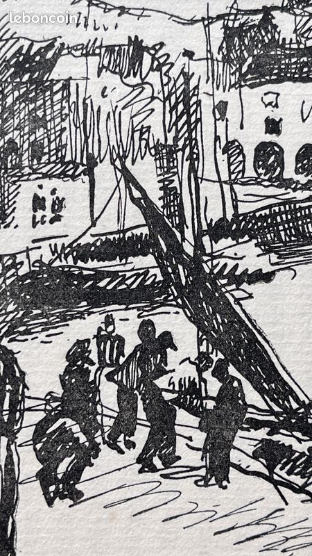 Robert LOTIRON (1886-1966) Phototypie originale (1921) (image 6)