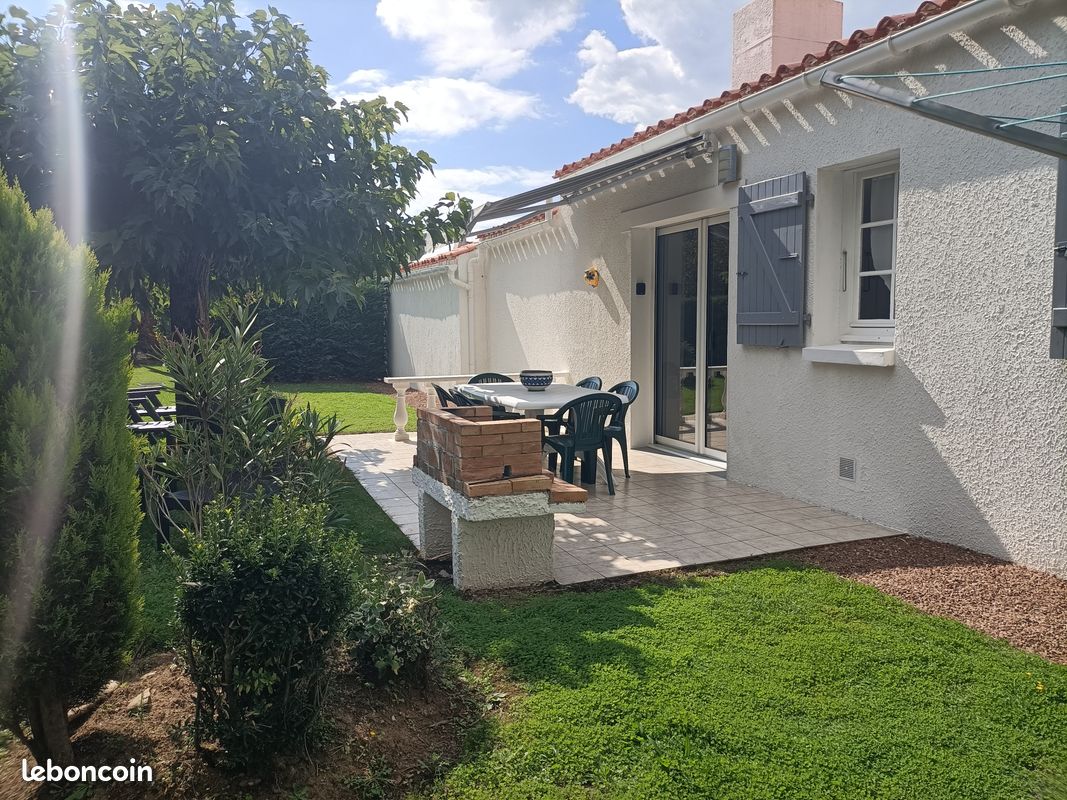 Maison 500m de la plage,terrain clos, 6 pers.,tennis (image 4)