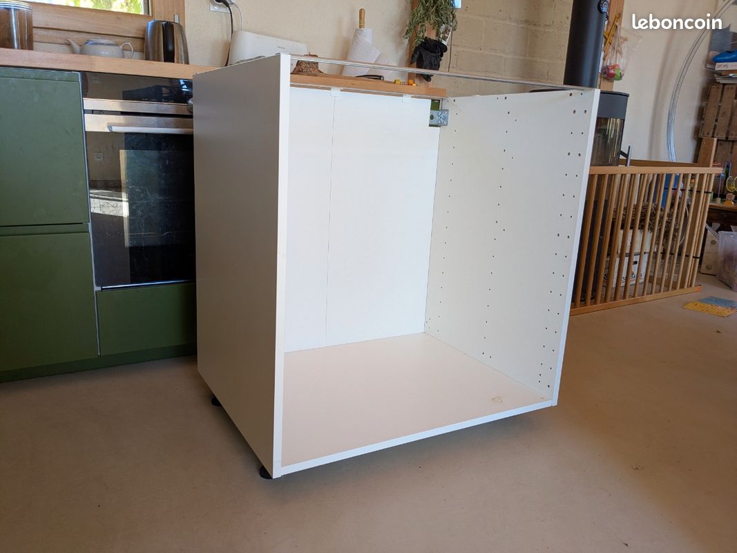 Meuble cuisine bas ikea metod 80*60*80 (image 1)
