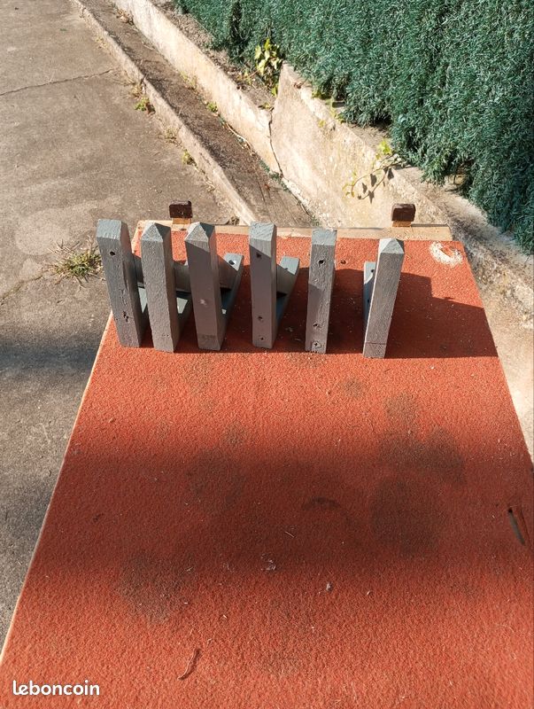 6 petites équerres bois (image 3)
