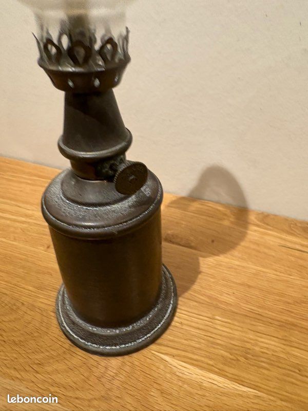 Lampe à Pétrole Vintage En Fer Forgé - Style Rétro Européen - Applique Murale - Éclairage Décoratif Et Camping - 24 Cm