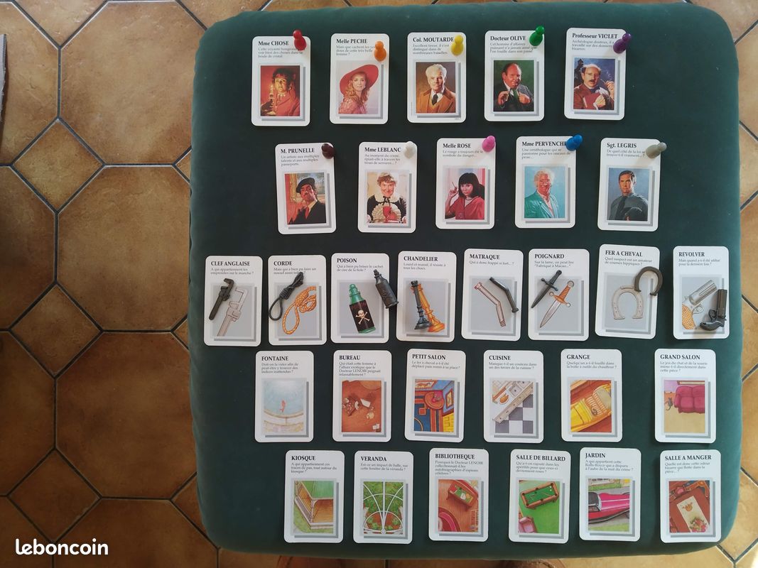 Cluedo édition Collector – Jeu De Société Hasbro, Pour Restauration, Rare