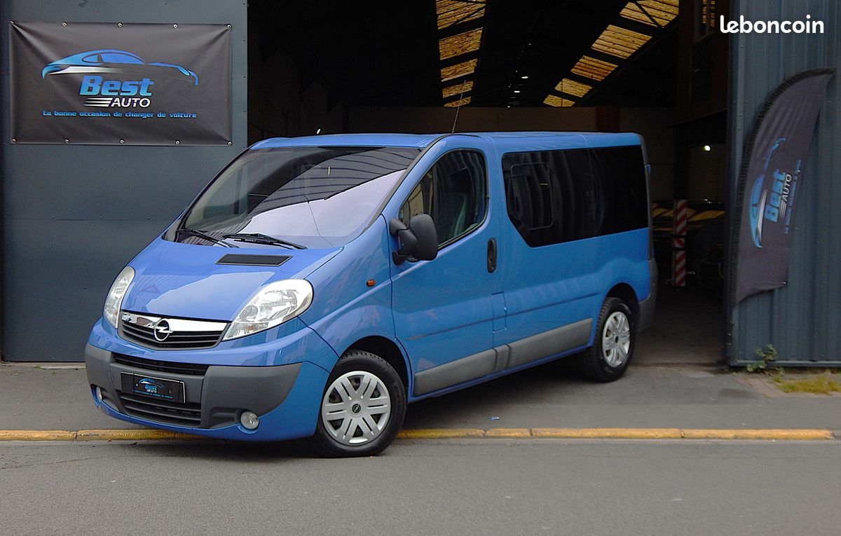 🚘️🚘️ OPEL VIVARO 2L dci 115CV 115 295KM L1H1 9places 2012 🚘️🚘️ (image 1)