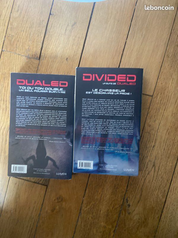 1 lot 2 livres dualed /divided (image 5)