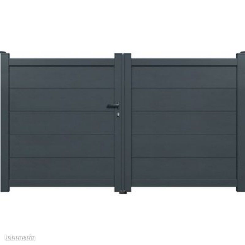 Portail aluminium 3 mètres (image 1)