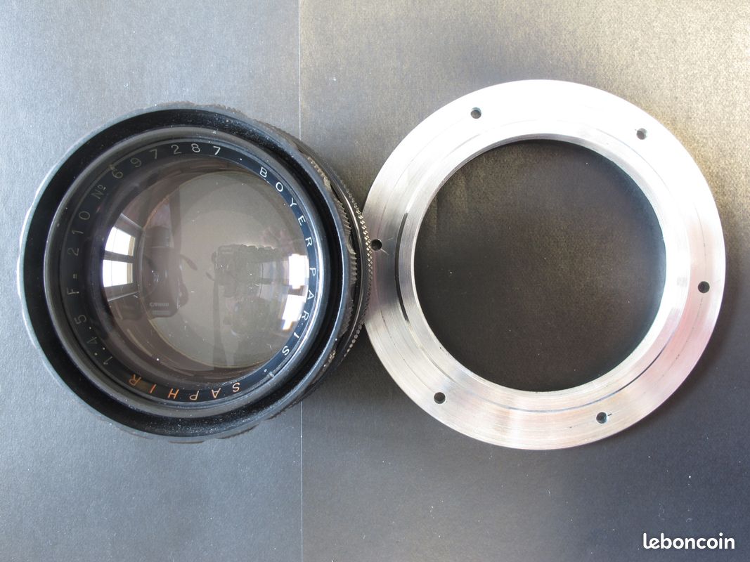 Objectif BOYER PARIS Saphir 85mm F4.5 - État Neuf, Ouvert Mais Jamais Utilisé