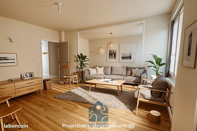Appartement 3 pièces 68 m²
