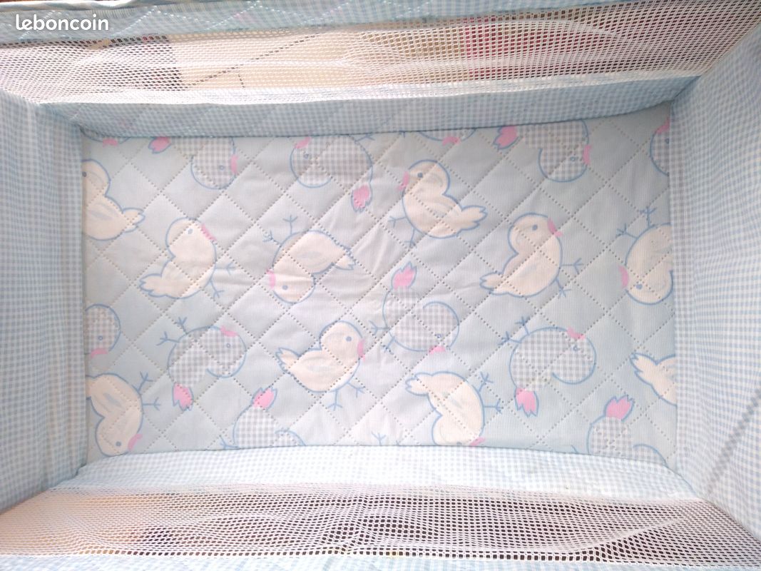 Lit poupées en toile avec son sac de transport (image 6)