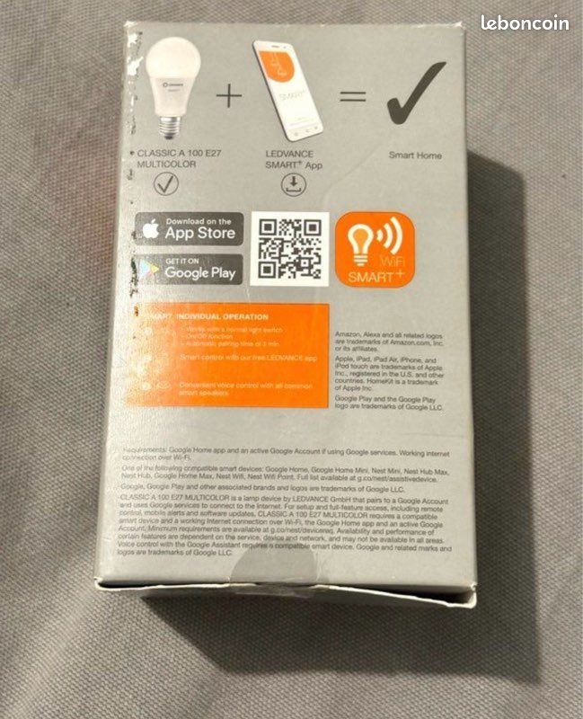 Ampoule LED multi couleure (image 2)