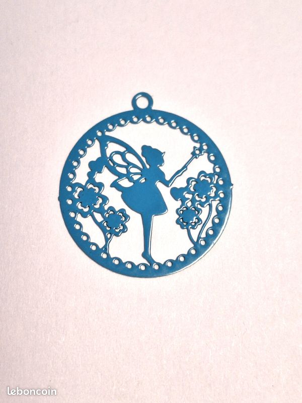 Lot de 10 breloques "fée" (image 2)