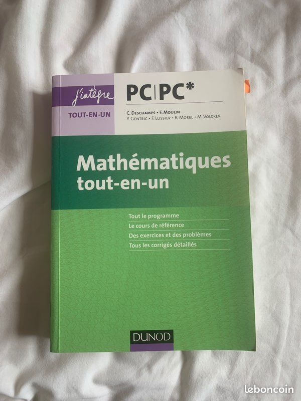 Mathématiques J’intègre PC/PC (image 2)