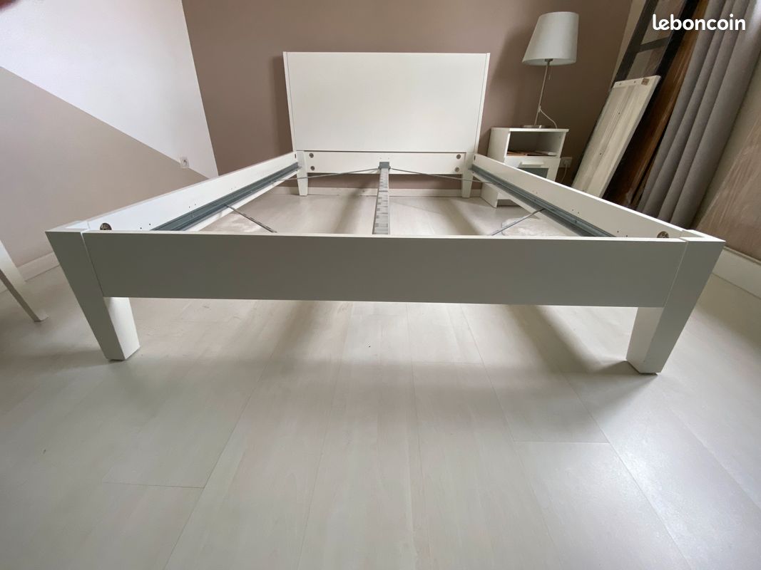 Lit 140x200 Ikea Nordli avec sommier (image 10)
