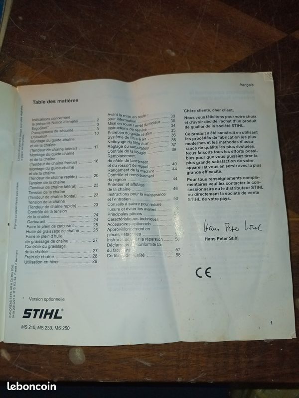 Manuel Utilisation Stihl Fs 90.pdf notice & manuel d'utilisation