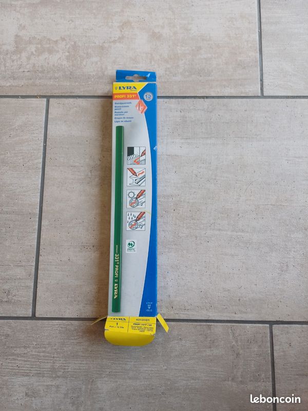 Boite de 12 crayon maconnerie lyra profi 331 ref (image 1)