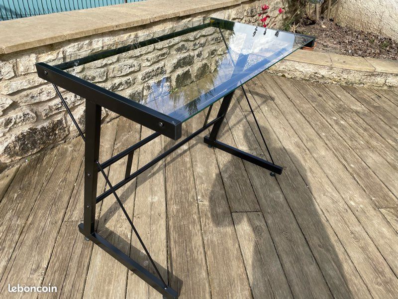 Bureau métal noir (image 3)