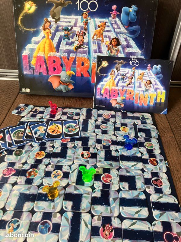 Labyrinthe Disney 100ème anniversaire - Jeu de plateau - Ravensburger (image 1)