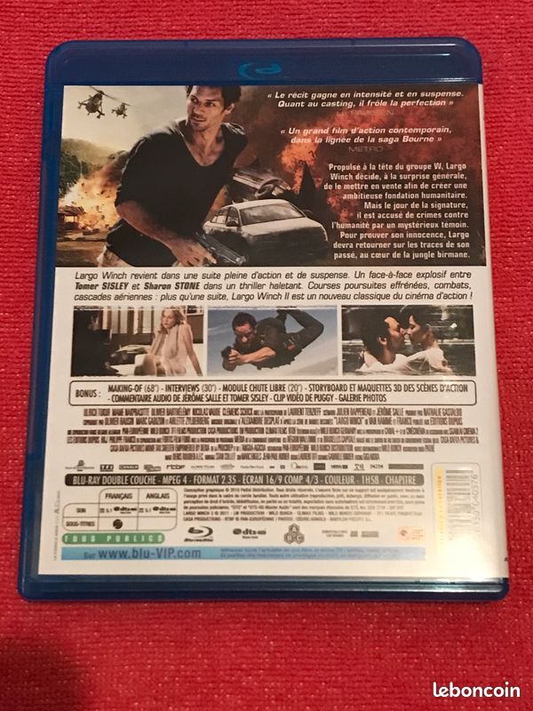 Largo winch 2 . Blu ray comme neuf (image 2)