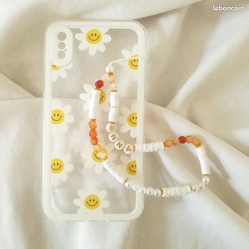 Bijou de téléphone Anna Personnalisable Accessoire téléphone Grigri idée cadeau (image 6)