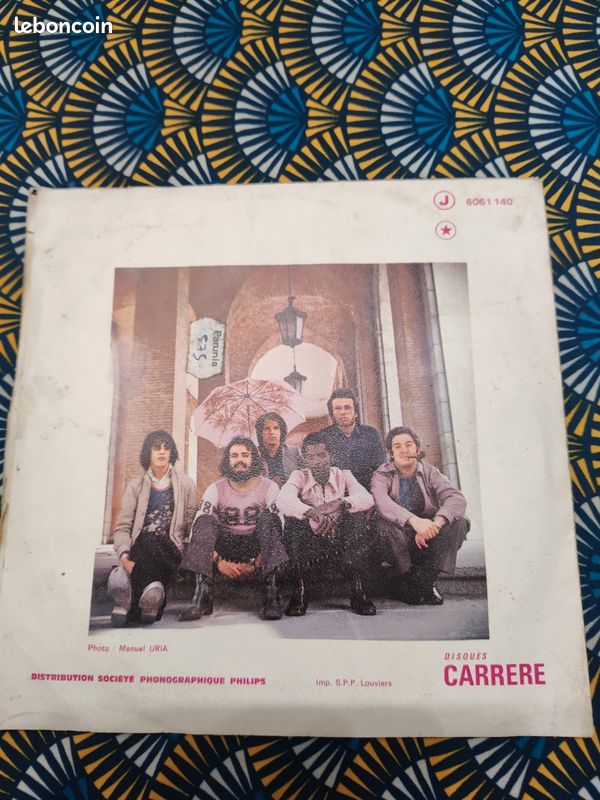Disque 45 tours des pop-tpos Mamy Blue (image 2)