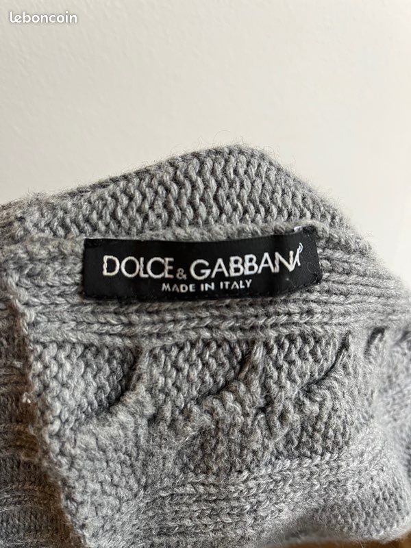 Bonnet gris - Dolce & Gabbana (image 3)