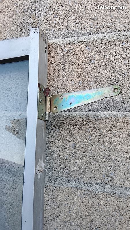 Porte en verre avec charnière (image 3)